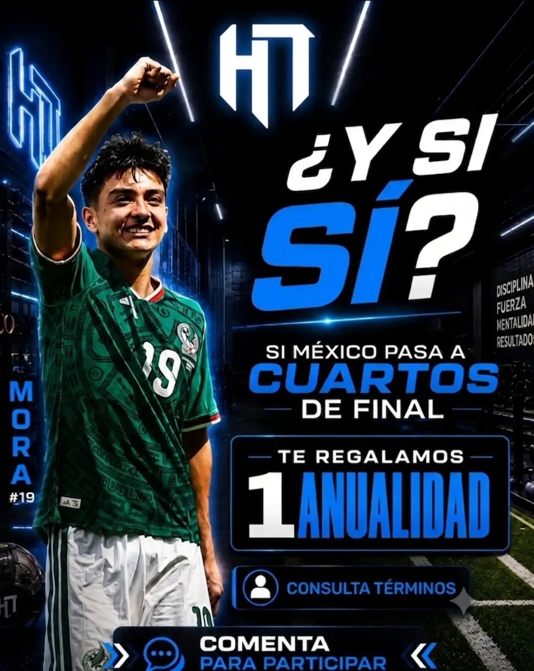 Imagen de Participa de la siguiente forma 
Solo tendremos un ganador p