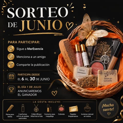 Imagen de SORTEO 
✨Sigue a Maresencia
✨Menciona a un amigo
✨Comp