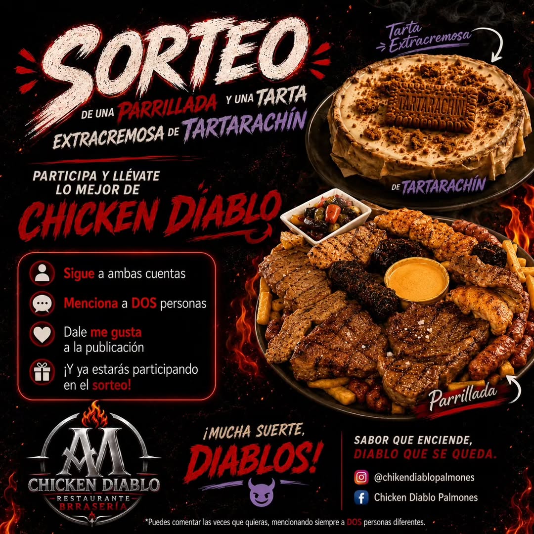 Imagen de 🔥🔥 ¡¡SORTEO DIABÓLICO!! 🔥🔥
¿Te imaginas disf