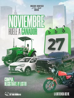 Imagen de ¡Noviembre huele a ganador! 🏆 
Quedan solo días y puede
