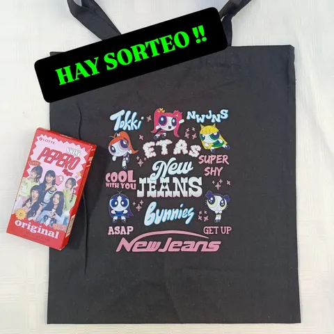 Imagen de ✨HAY SORTEO✨

Sorteo especial NEW JEANS 
Serán 3 GANADO