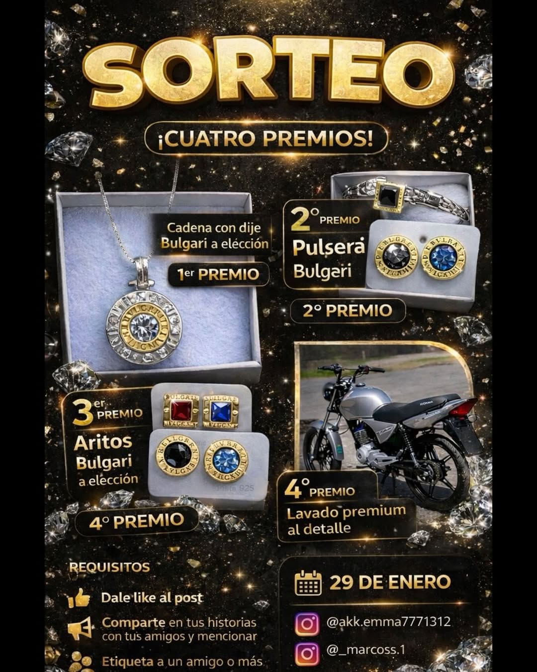 Imagen de ✨ ¡SORTEO IMPERDIBLE! ✨
🎉 ¡Participá por 4 premios