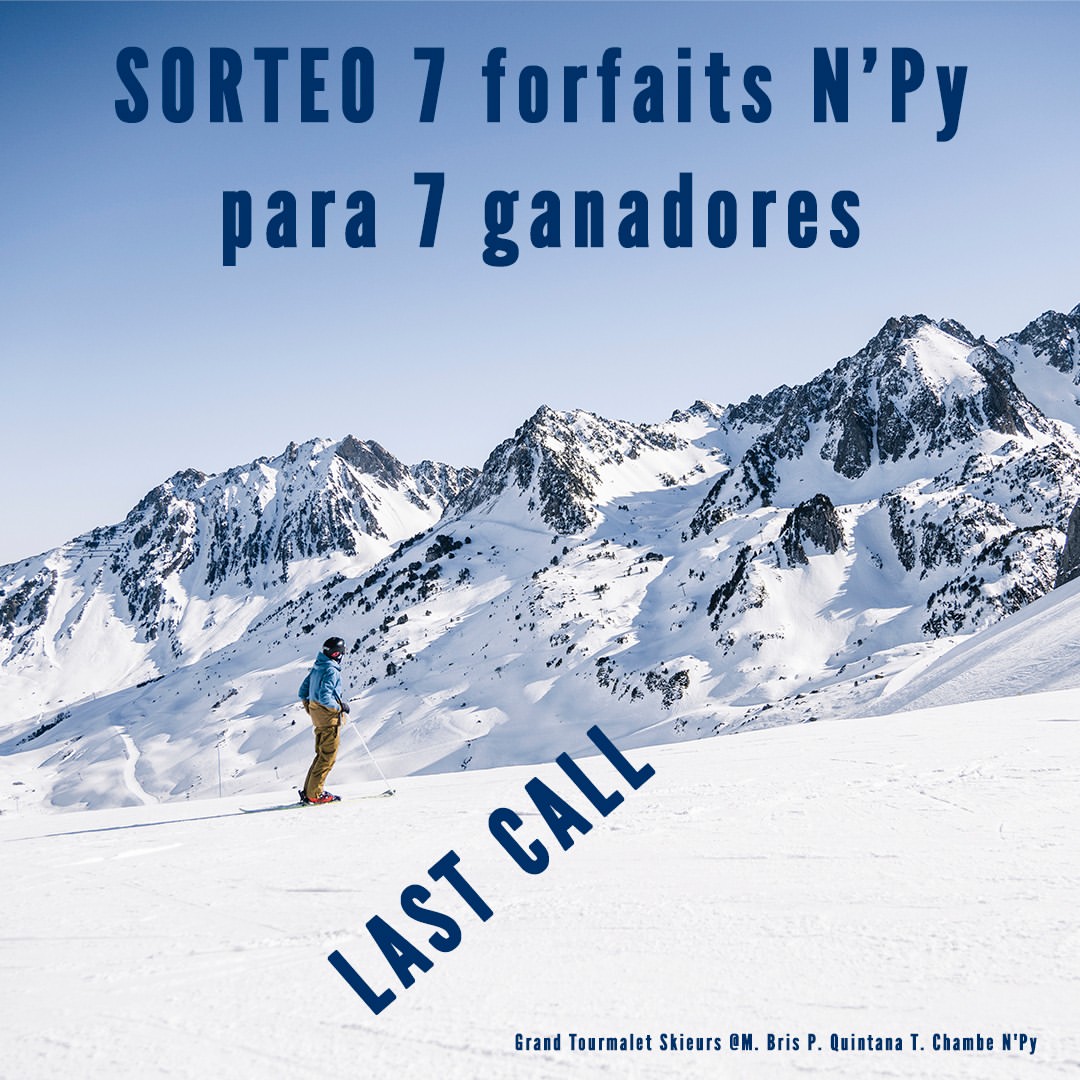 Imagen de ☘️ ¡ÚLTIMA LLAMADA PARA EL SORTEO DE FORFAITS! ☘️
