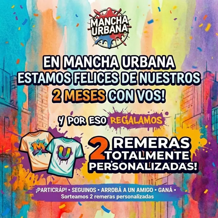 Imagen de ¡En Mancha Urbana estamos felices de nuestros primeros 2 me