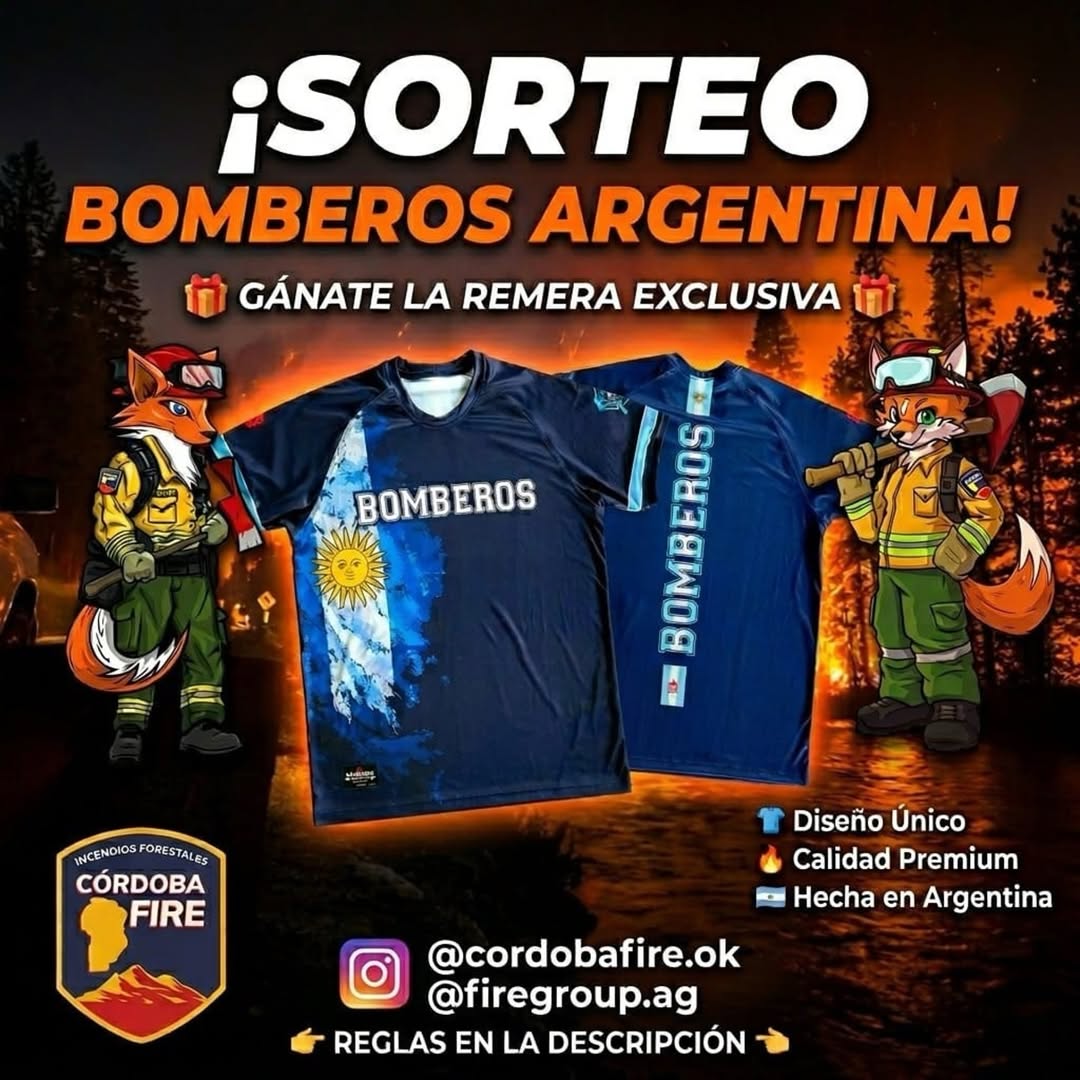 Imagen de 🔥 ¡SORTEO BOMBEROS ARGENTINA! 🔥

¿Querés ganarte es