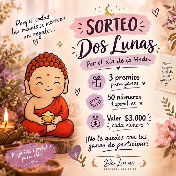 Imagen de TENEMOS NUEVO SORTEO! 🌙💜
🎁 ¡Esta vez tenemos 3 pre