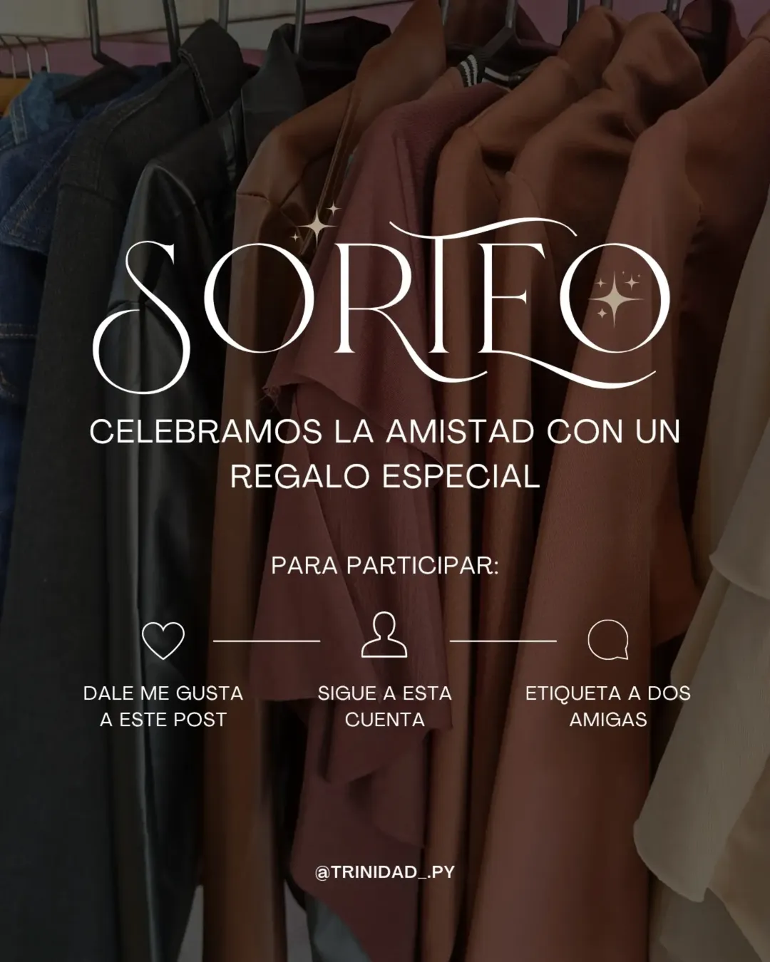 Imagen de ¡SORTEO DÍA DE LA AMISTAD! ✨️

Porque celebrar es más