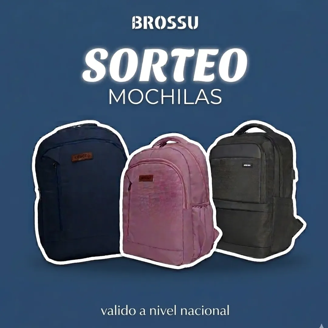 Imagen de ✨ ¡SORTEO BROSSU! 

Una Mochila puede ser tuyo🥳
Partic