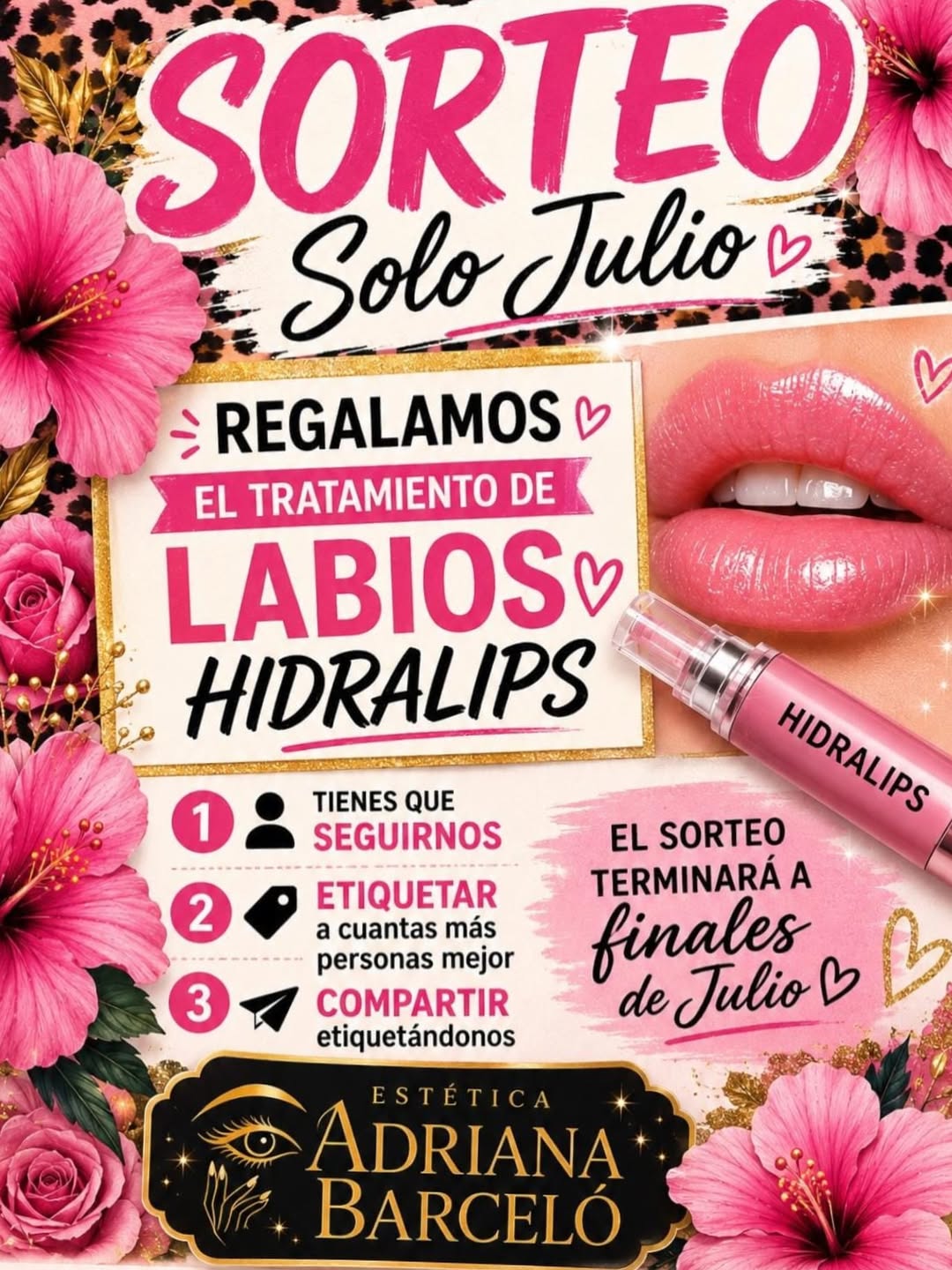 Imagen de 🎉✨ ¡SORTEO ESPECIAL DE JULIO! ✨🎉

Porque queremos