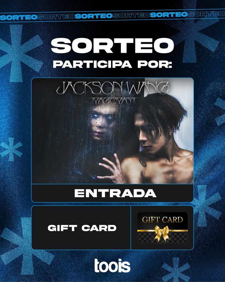 Imagen de 🔥 GÁNATE UNA ENTRADA PARA VER A JACKSON WANG 😱🔥✨