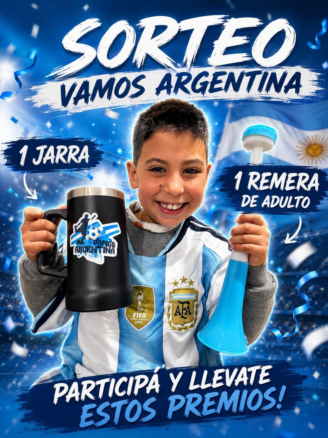 Imagen de 🇦🇷🎉 ¡SORTEO ARGENTINA! 🎉🇦🇷

¡Tenemos 2 g