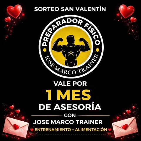 Imagen de 🔥 SORTEO SAN VALENTÍN 💘💪
Este San Valentín, enam�