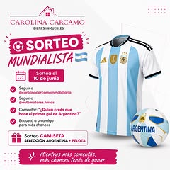Imagen de ⚽🇦🇷 SORTEO MUNDIALISTA 🇦🇷⚽

¿Querés ganar 