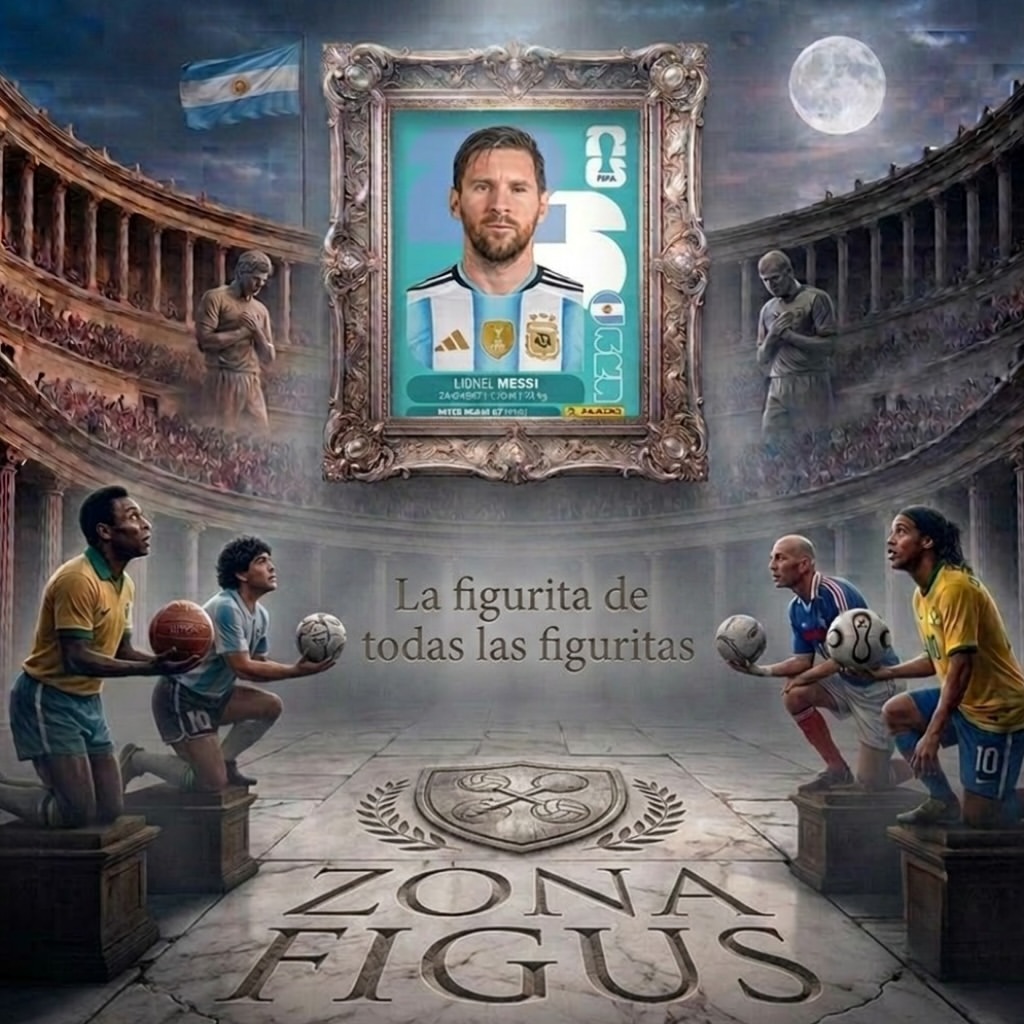 Imagen de .
🐐 La figurita de todas las figuritas.

Pelé, Maradona,