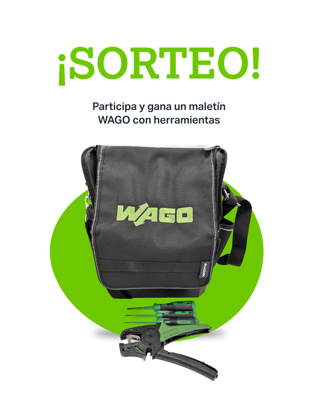 Imagen de 🟢𝗦𝗢𝗥𝗧𝗘𝗢🟢 ¡Consigue un Maletín WAGO