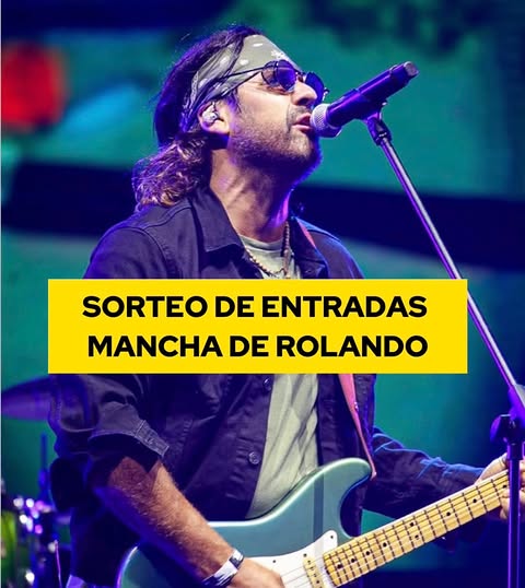 Imagen de ✋ SORTEO DE ENTRADAS MANCHA DE ROLANDO. 

Este viernes toc