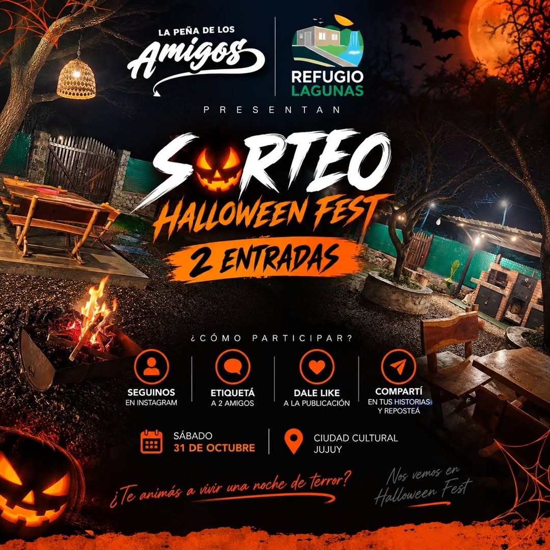 Imagen de 🎃👻 ¡SORTEO HALLOWEEN FEST! 👻🎃

¿Te animás a v