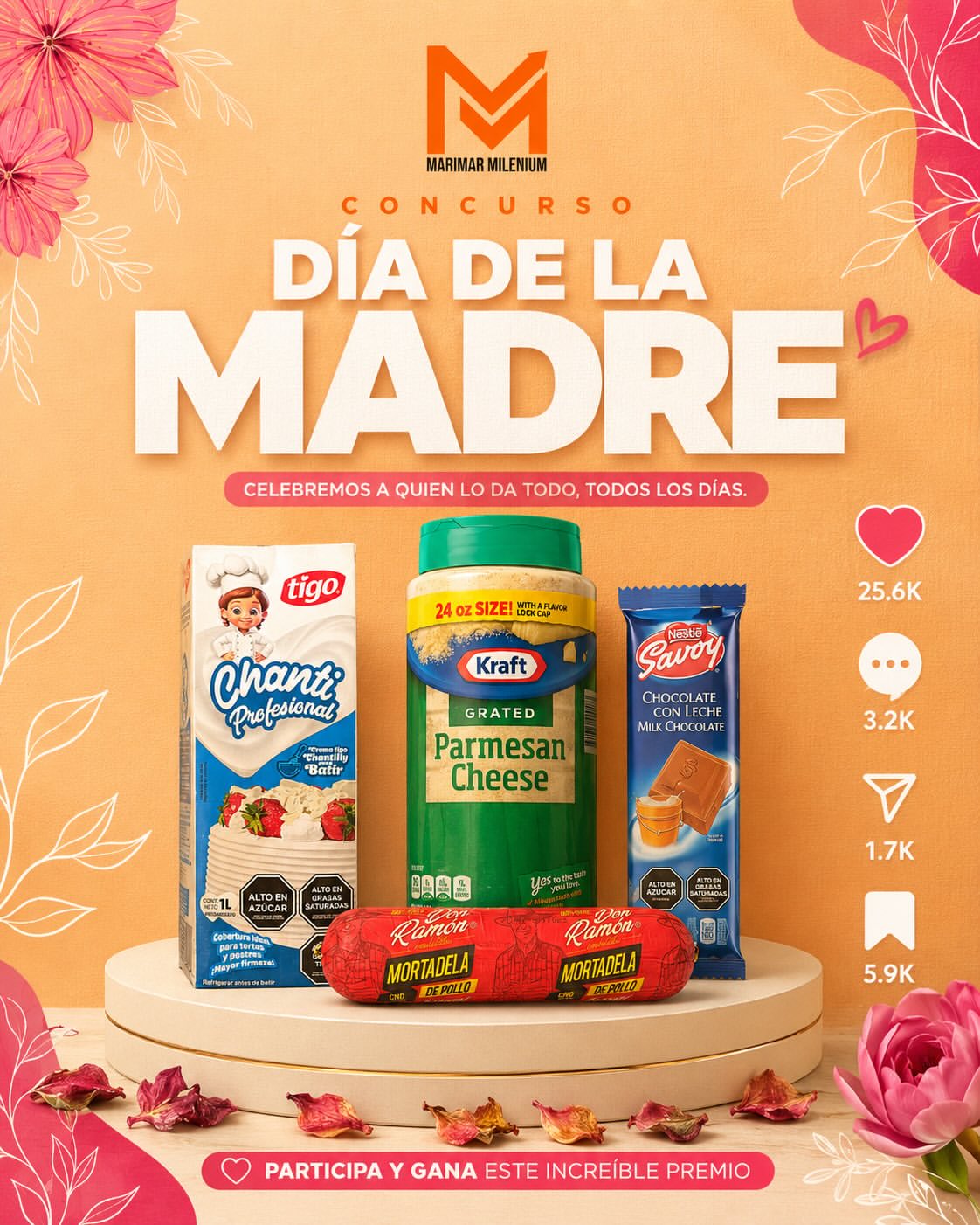 Imagen de 🎉✨ ¡CELEBREMOS A MAMÁ COMO SE MERECE! ✨🎉

En Mar