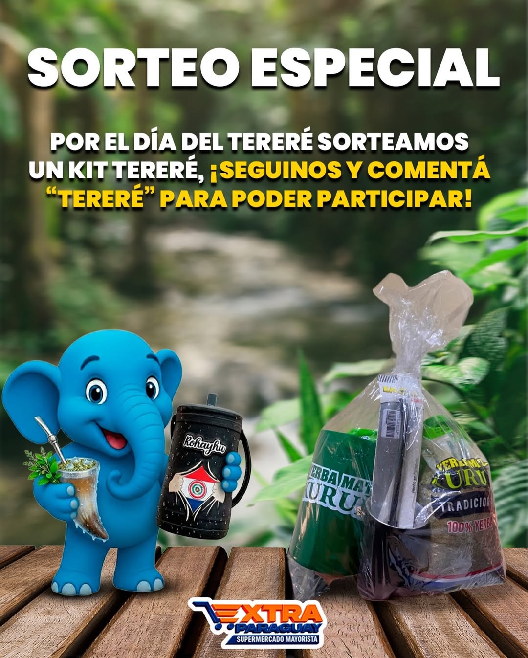 Imagen de SORTEO‼️🤩

Por el dia del Terere te traemos este Sort