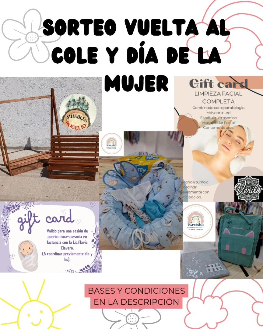 Imagen de ✨🎒🌸 ¡SORTEO VUELTA AL COLE & DÍA DE LA MUJER! 🌸
