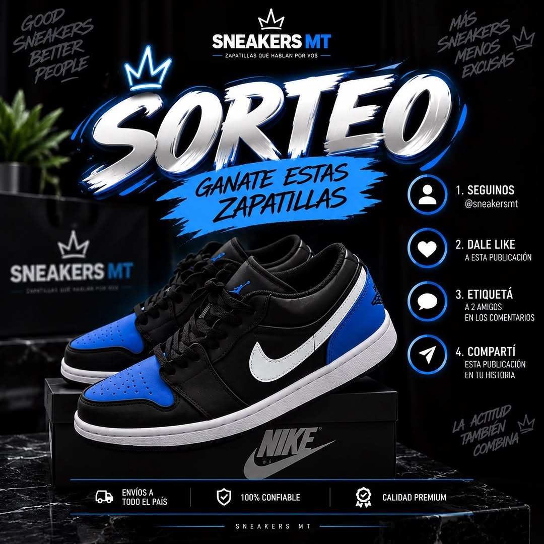Imagen de 🔥 SORTEO SNEAKERS MT 🔥

¿Querés ganar unas zapatilla