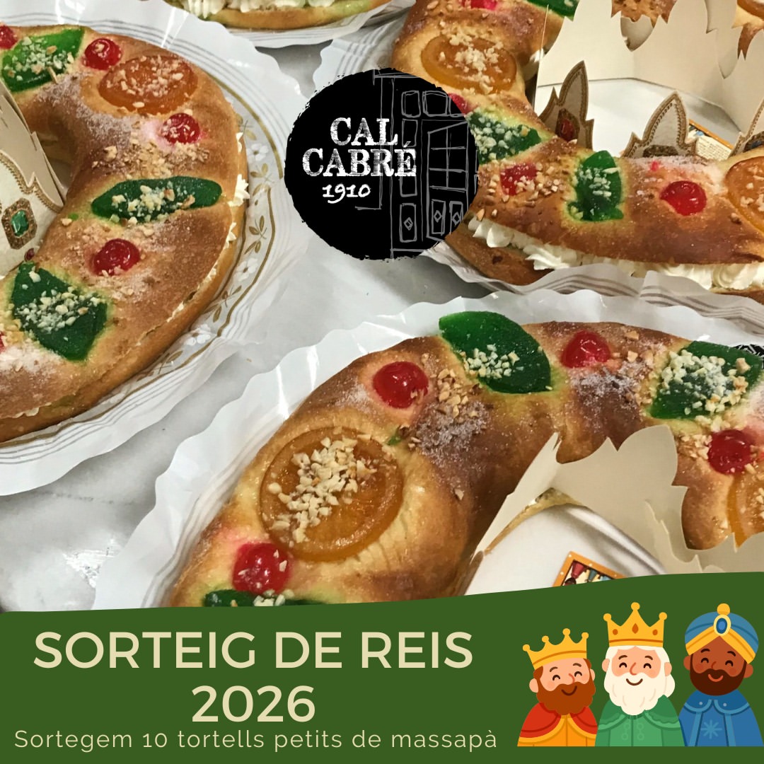 Imagen de 🎁👑✨ SORTEIG DE TORTELLS DE REIS ✨👑🎁

Ei! �