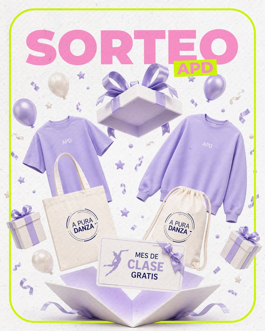 Imagen de ✨ SORTEO APD ✨

Porque bailar se comparte… 💜

Regal