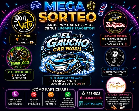 Imagen de 🚨🔥 MEGA SORTEO 🔥🚨

Tal como lo prometimos, hicim