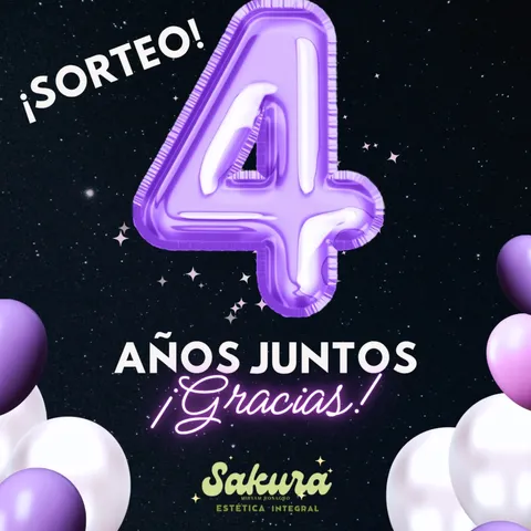 Imagen de 🌸✨ ¡Estamos de ANIVERSARIO! ✨🌸

En Sakura Estéti