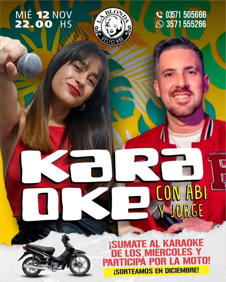 Imagen de 🎉🎤 ¡Seguimos de fiesta en La Blonda!

Participá del 