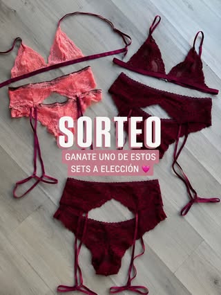Imagen de SÚPER SORTEO✨❤️ GANATE UN SET DE 3 PIEZAS A ELECCION�