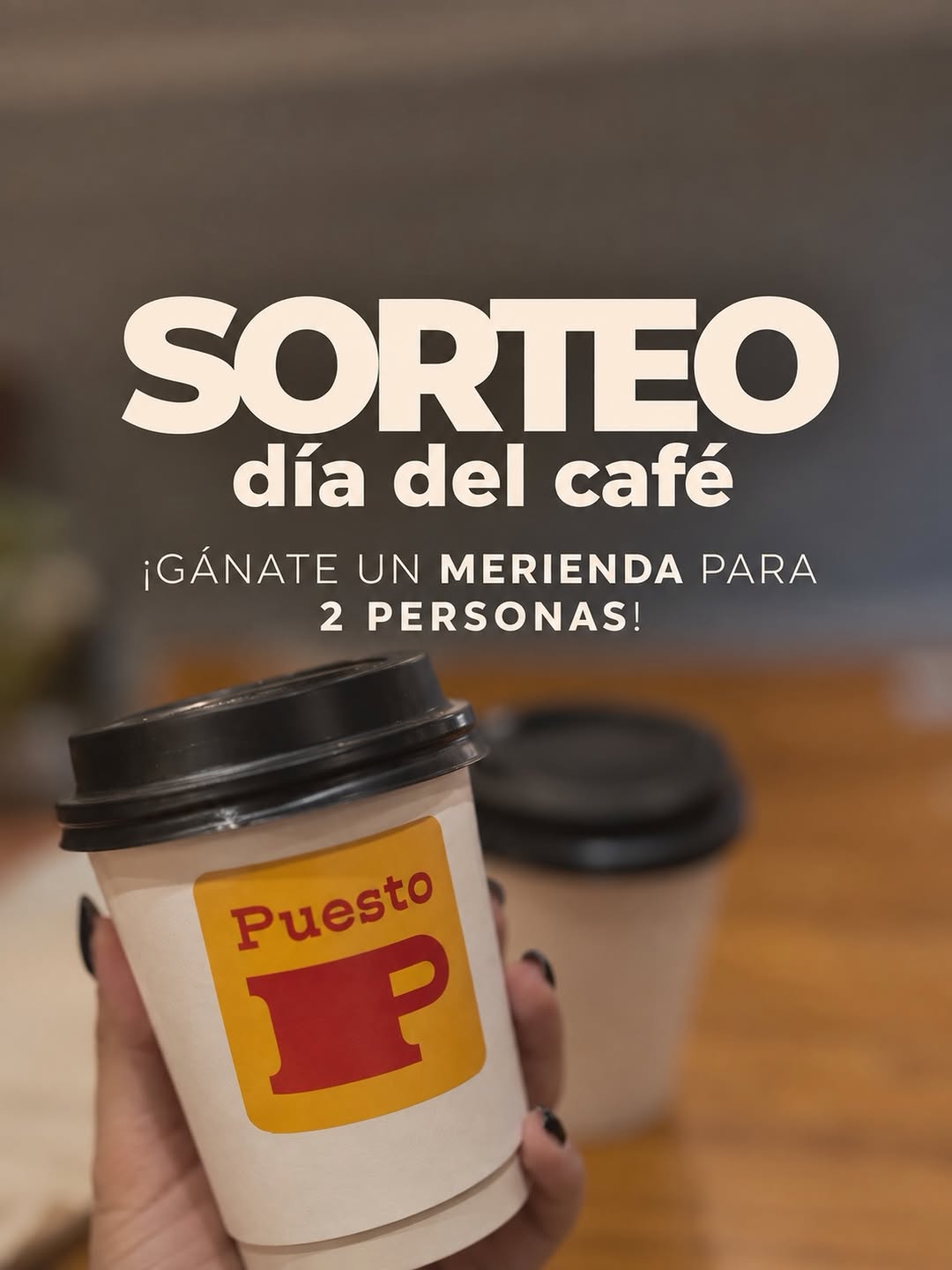 Imagen de ☕ SORTEAMOS UNA MERIENDA PARA DOS POR EL DÍA DEL CAFÉ

P