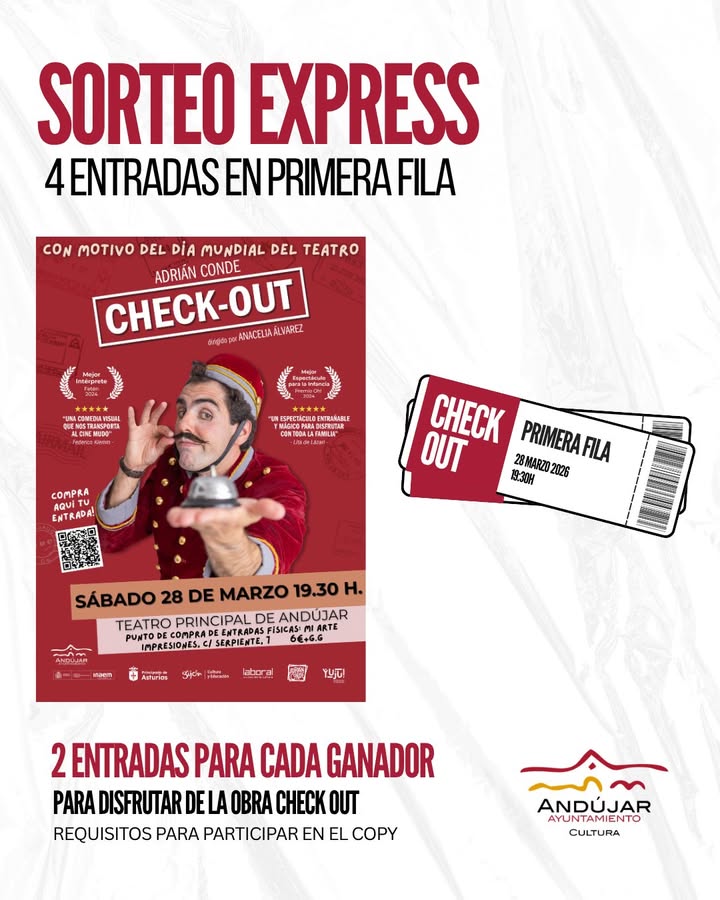 Imagen de 🎭 SORTEO EXPRESS 24 HORAS 🎭

Hoy tenemos otro SORTEAZO