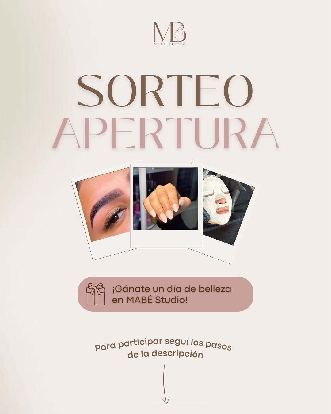 Imagen de ✨ SORTEO APERTURA ✨

En MABÉ Studio queremos celebrar e