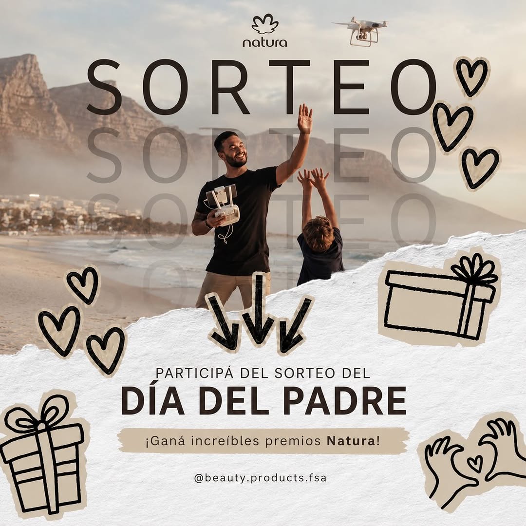 Imagen de 🎁✨ SORTEO DÍA DEL PADRE ✨🎁

Porque ellos también