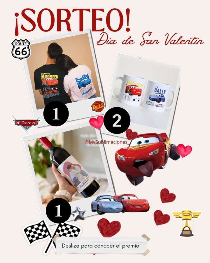 Imagen de ✨ SORTEO ESPECIAL CARS ✨
¡2 premios increíbles y 2 gan