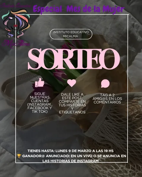 Imagen de 💜 SORTEO ESPECIAL MES DE LA MUJER 💜

Siempre somos mot