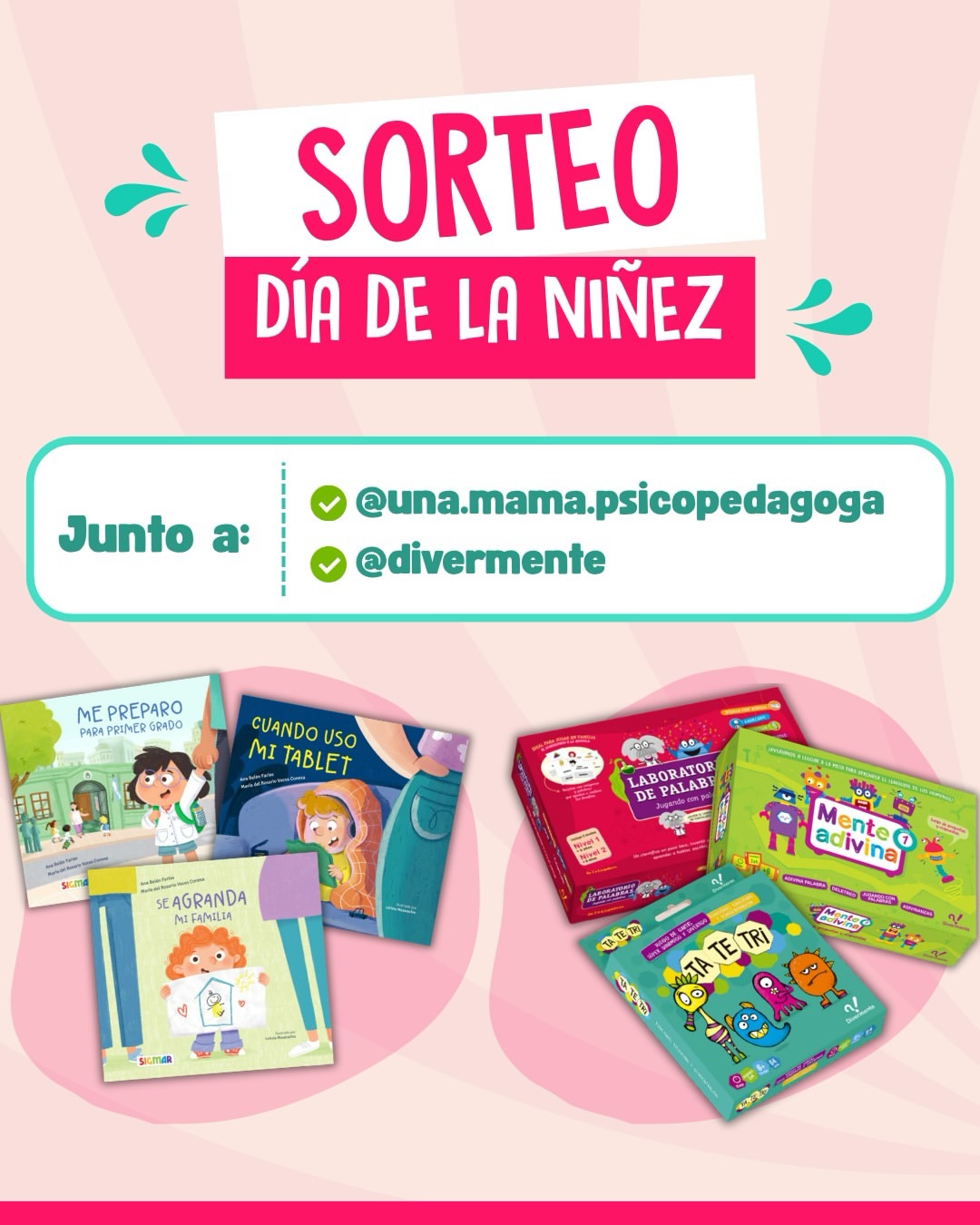 Imagen de Junto a @una.mama.psicopedagoga preparamos un sorteo muy esp