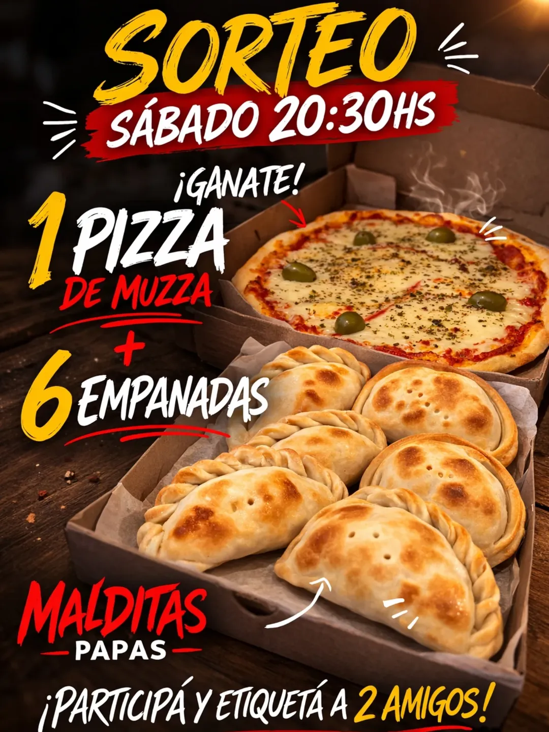 Imagen de 🔥🎉 SORTEO MALDITAS PAPAS 🎉🔥
¿Te imaginás ganar