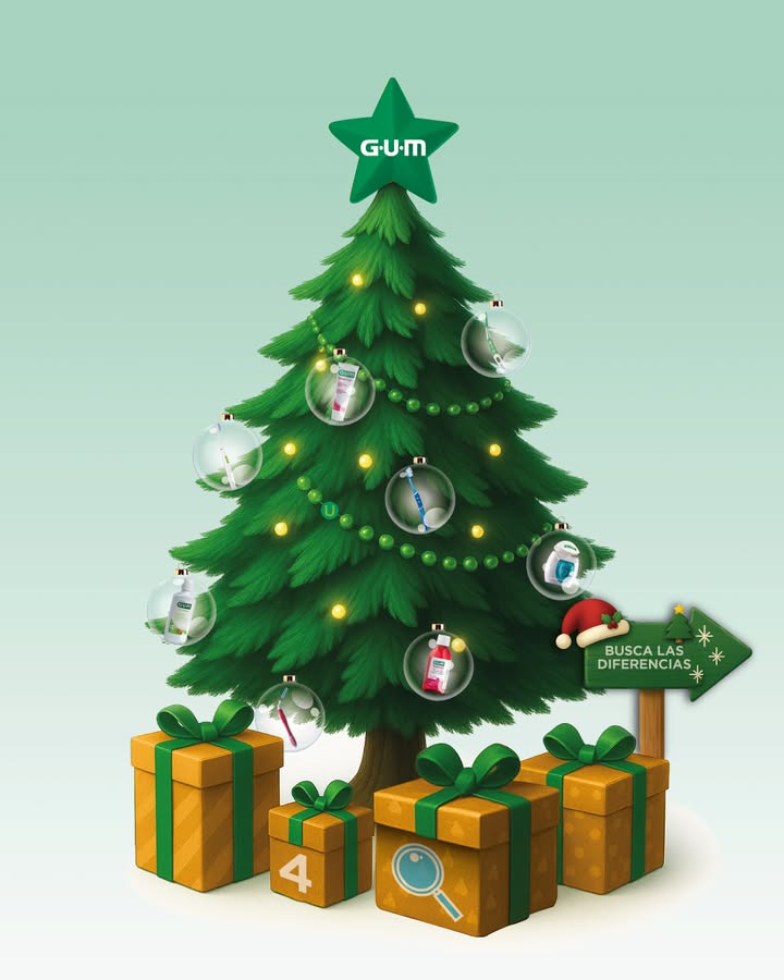 Imagen de Día 4 del Calendario de Adviento GUM®✨⁣
⁣
¡Encuentr