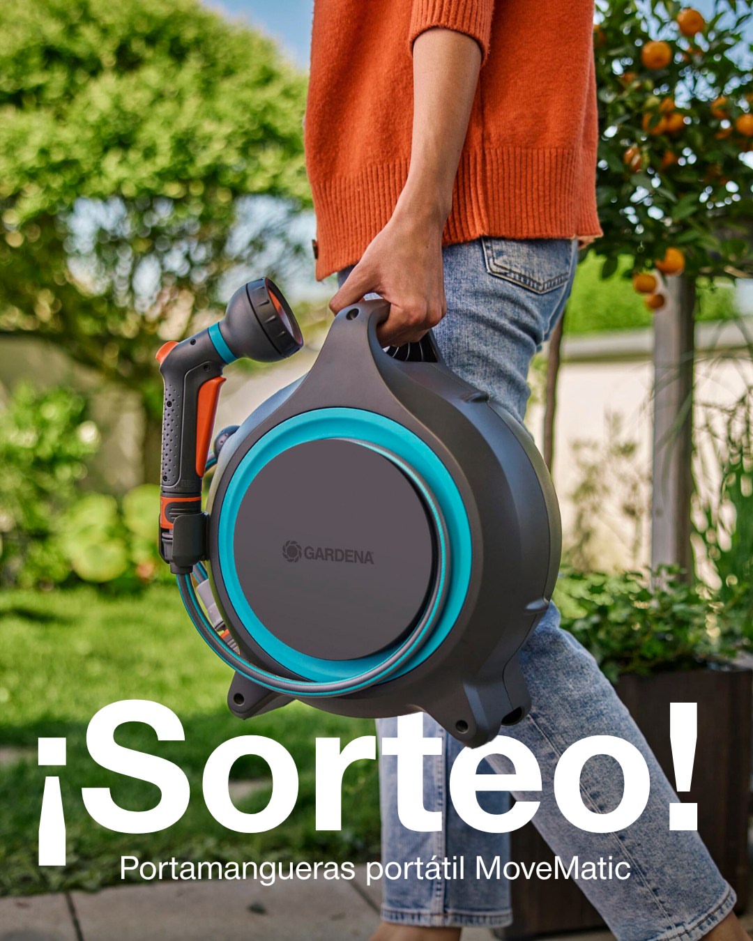 Imagen de ¿Tienes jardín, balcón o terraza y la manguera siempre ac