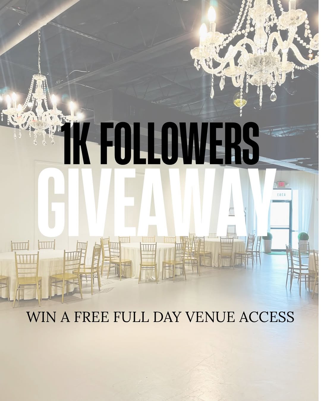 Imagen de 🪩JASMINES EVENT VENUE GIVEAWAY🪩

Help us reach 1,000 F