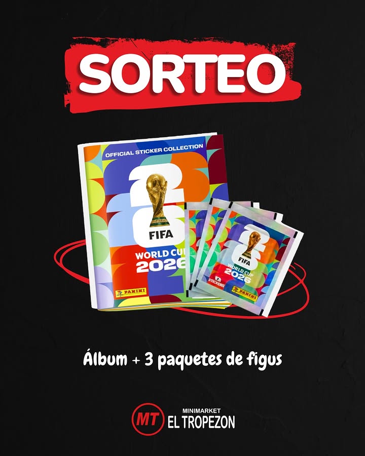 Imagen de SORTEO IMPERDIBLE! 🔥

¿Querés arrancar el Mundial 2026 