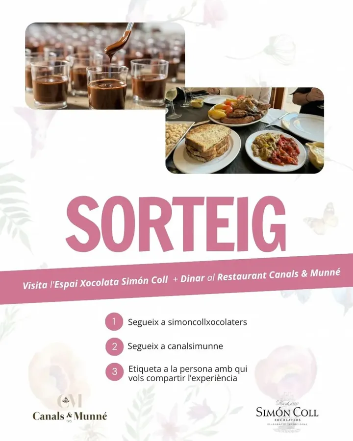 Imagen de 🎁✨ SORTEIG ESPECIAL! ✨🍫

Vols viure una experiènc