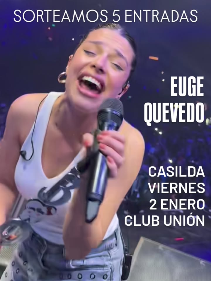 Imagen de SORTEAMOS 5 ENTRADAS PARA EUGE QUEVEDO

Compartí y etique