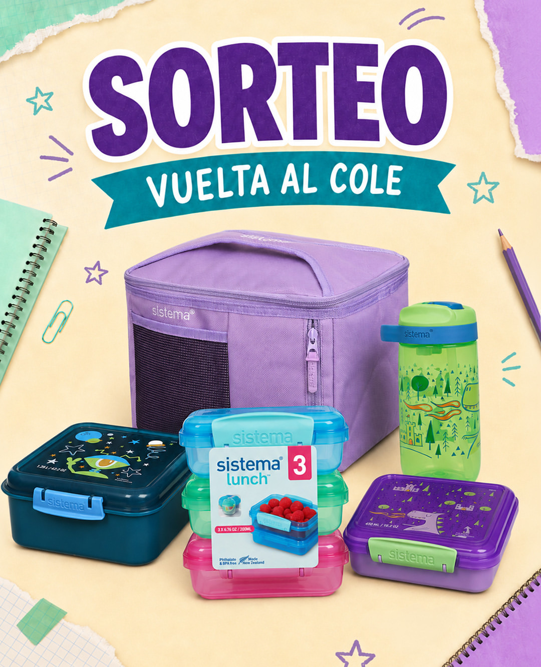 Imagen de 🎒✨ ¡SORTEO VUELTA AL COLE! ✨🎒
¿Quieres empezar e