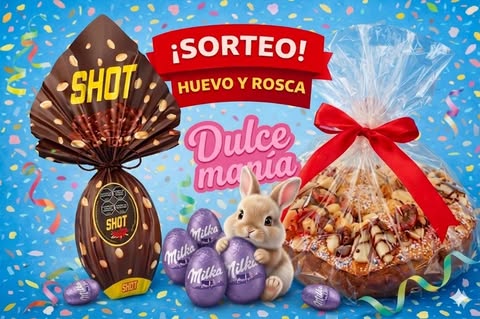 Imagen de Sorteo de Pascuas 🐰🍫.

 Endulza tus Pascuas 🎉 parti
