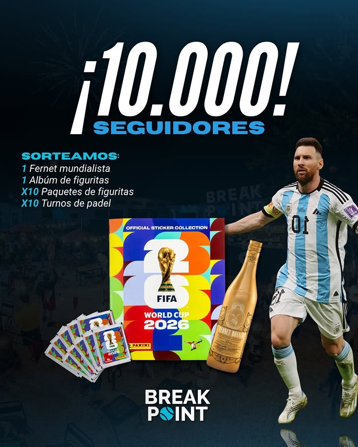 Imagen de ¡SOMOS 10.000 SEGUIDORES! 💙

Y lo vamos a festejar como 