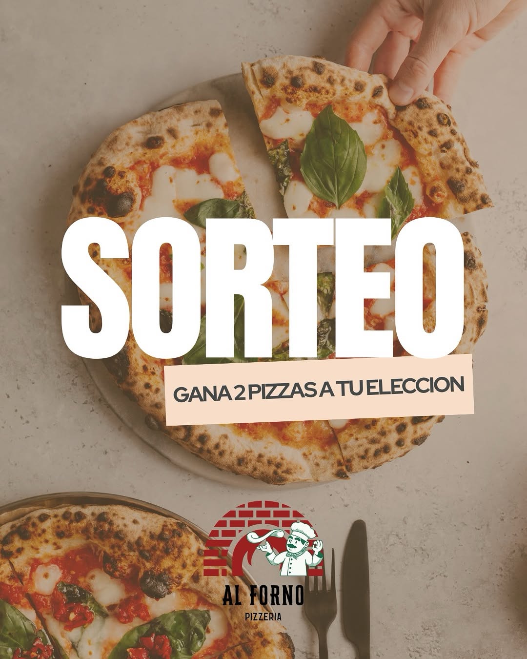 Imagen de 🚨 SORTEAMOS 2 PIZZAS A TU ELECCIÓN 🍕🔥

Para partic