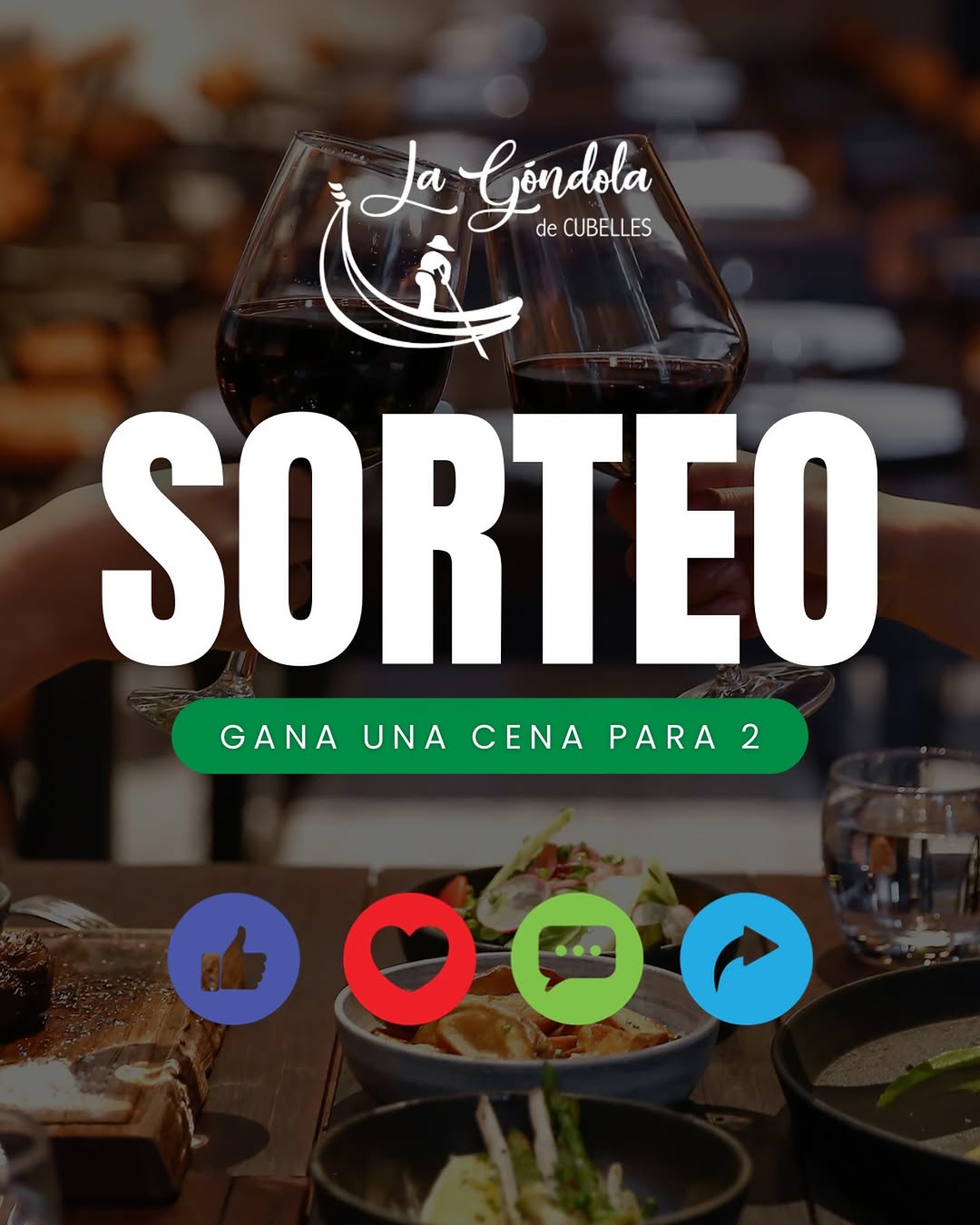 Imagen de ✨ SORTEO ✨ 

¿Te imaginas disfrutar de una cena para 2 
